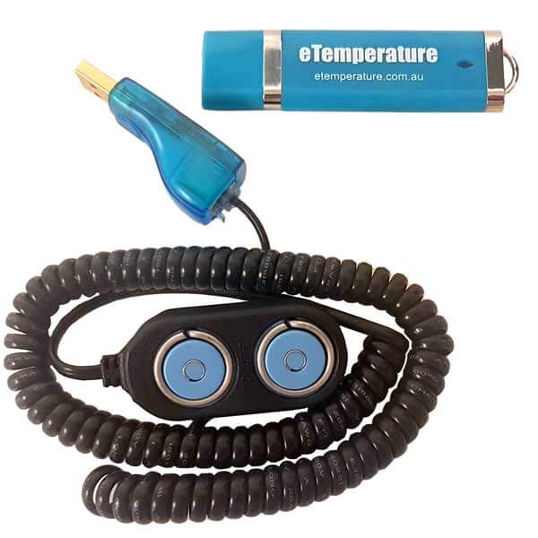 Thermochron Reader with eTemperature on USB